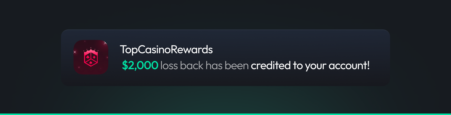 Loss back rewards