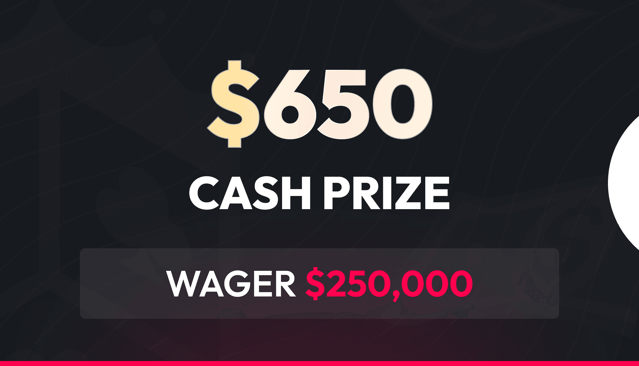 Wager milestone reward 4