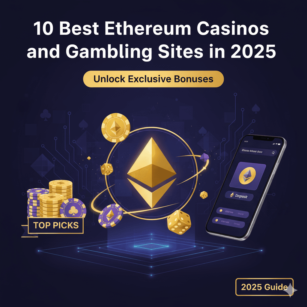 10 Best Ethereum Casinos and Gambling Sites in 2025