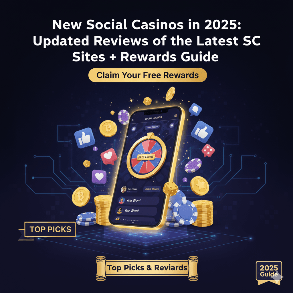 New Social Casinos in 2025: Updated Reviews of the Latest SC Sites
