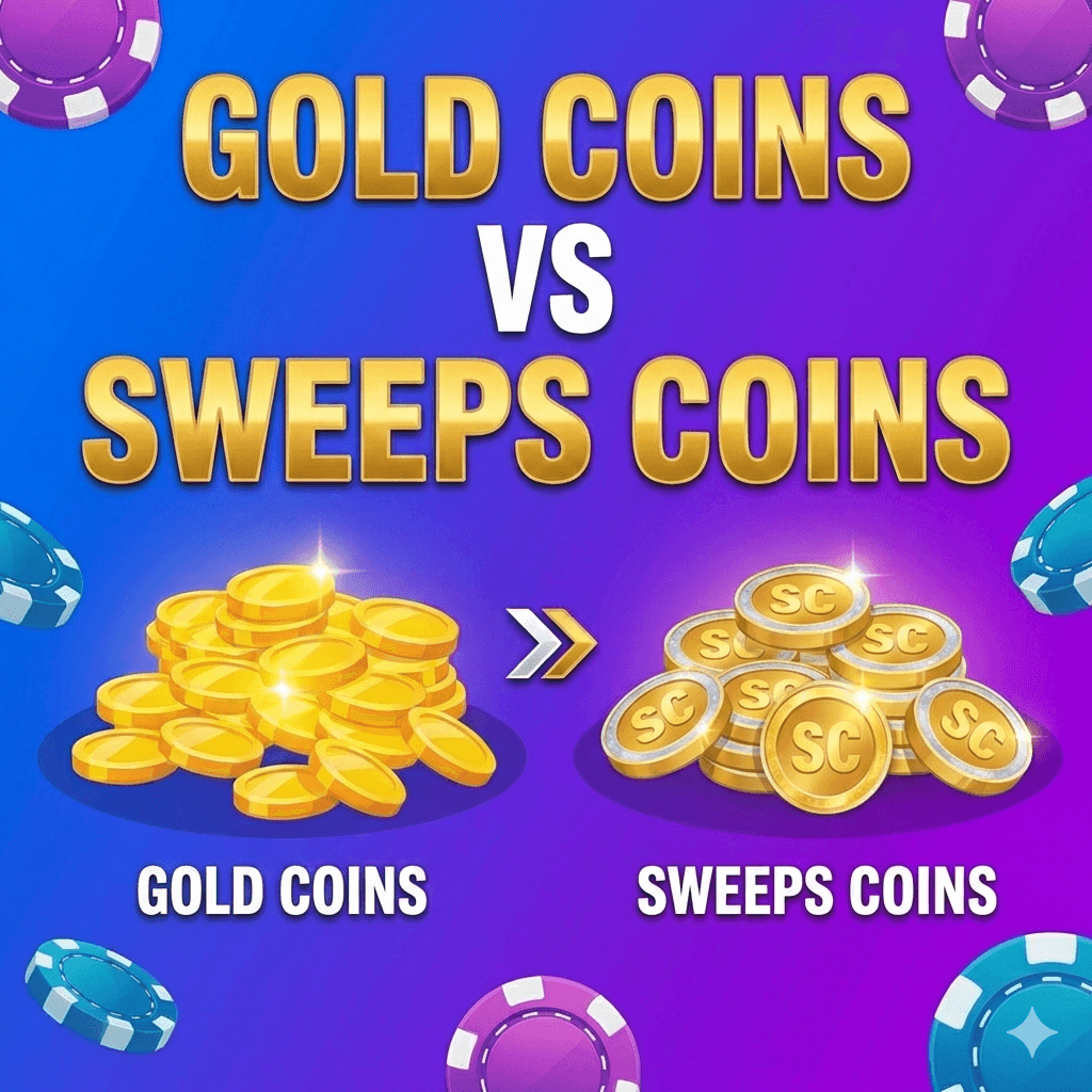 Free Coins vs Gold Coins: Complete Guide to Sweepstakes Casino Currency Systems
